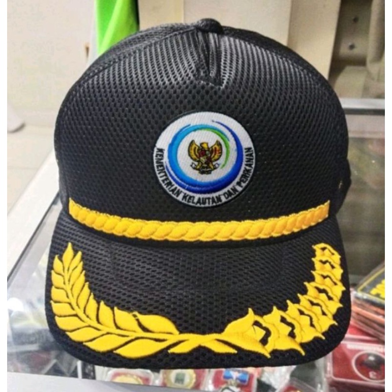 TOPI PDH KKP RI TOPI JARING KKP RI KEMENTERIAN KELAUTAN.
