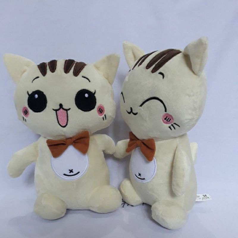 Boneka Kucing Kawai Cat Lucky Kucing Lucu Bordir