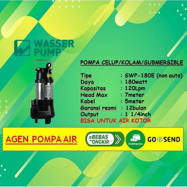Pompa Celup Air Kotor SWP~180E