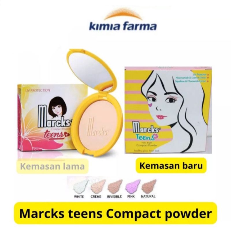 MARCKS' Teens Compact Powder 12Gr Creme