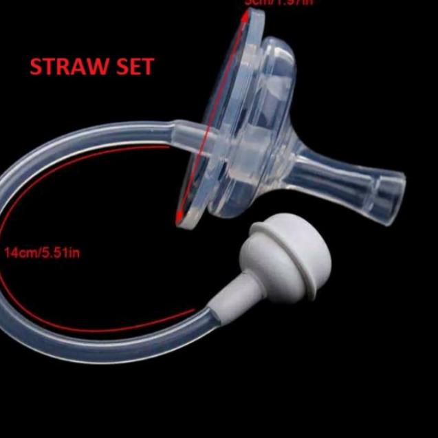 Sedotan Pengganti Dot Untuk Pigeon Wide Neck gratis sikat sedotan