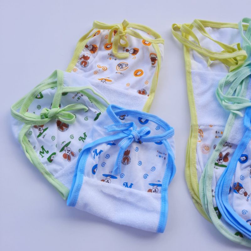 popok Kain Tali Bayi Baru Lahir lusinan murah motif lucu bahan lembut