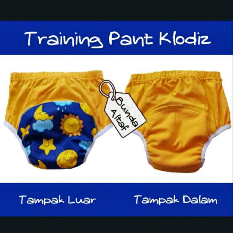 Celana Pelatih Pipis Anak Klodiz 3XL / Training Pants Jumbo 20-25 kg [ Bunda Altaf ]