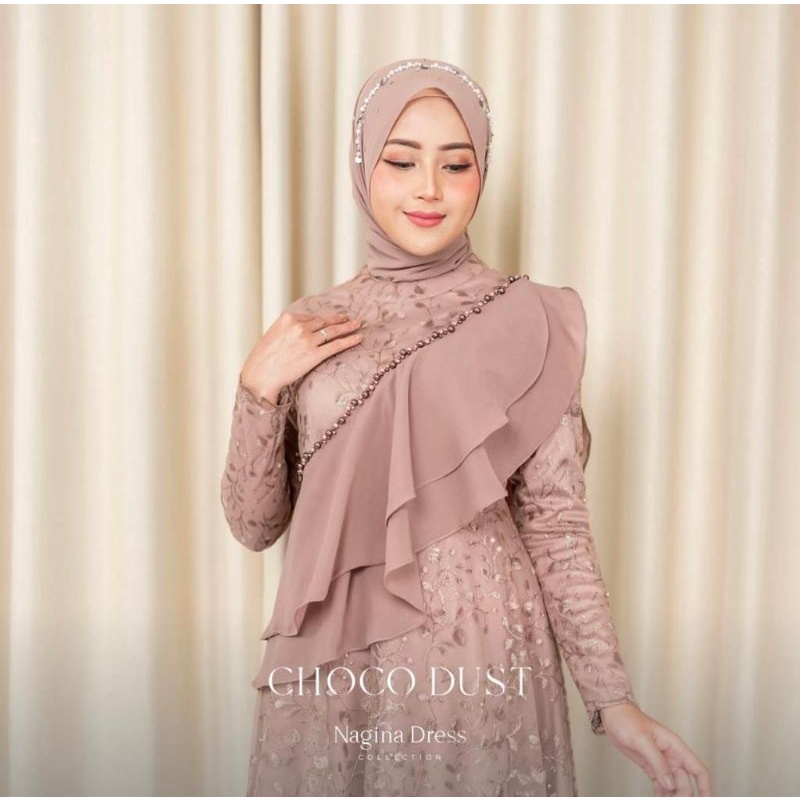 NAGINA DRESS BROKAT TILLE MEWAH 10 LOOK GAUN MEWAH NIKAHAN KONDANGAN BRIDESMAID LAMARAN TUNANGAN WIS