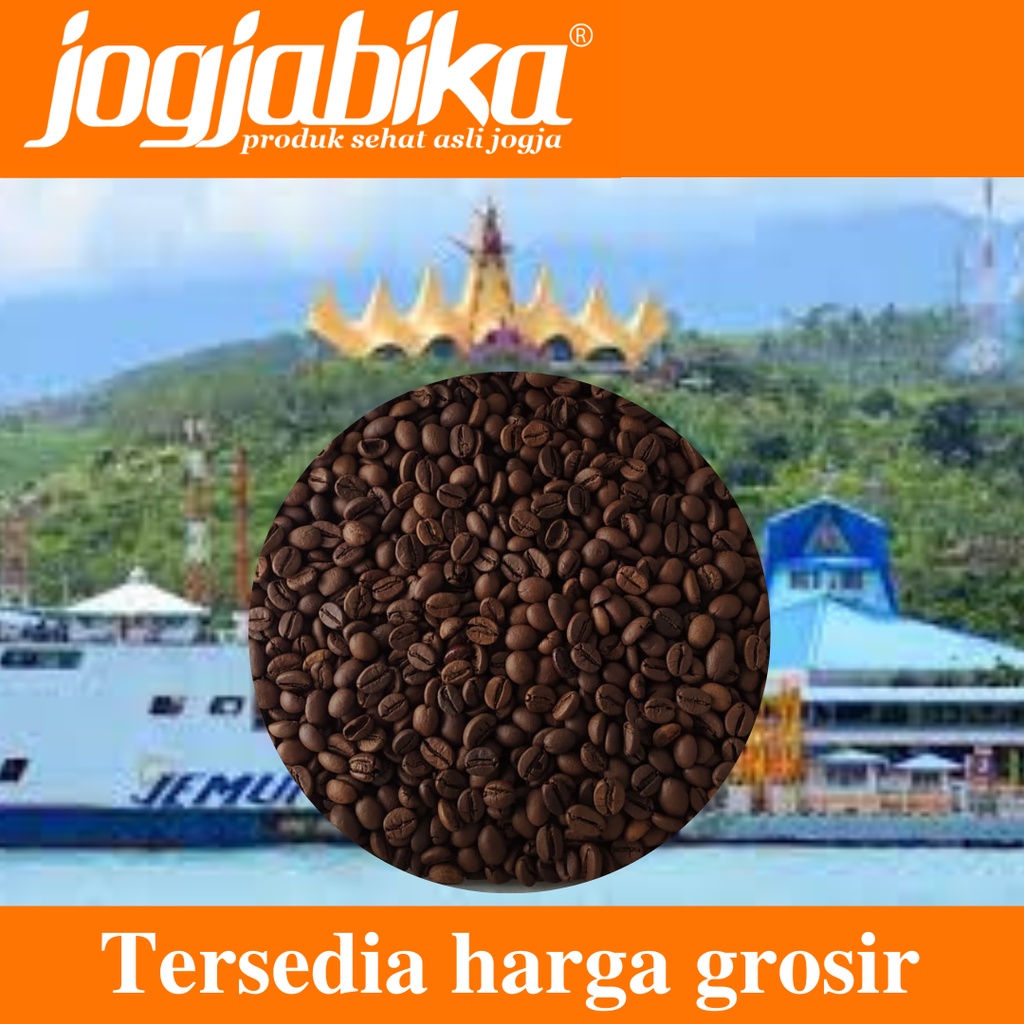 

Jogjabika Kopi Robusta Lampung Biji Sangrai Roasted Coffee Bean 1 Kg