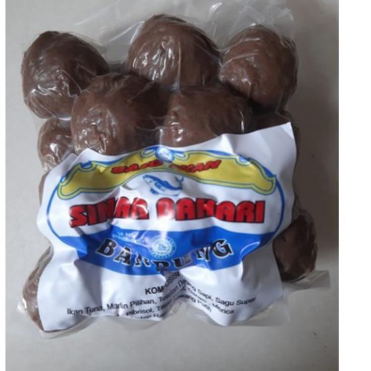 

10.10 SALE Baso Hitam Sinar Bahari (Baso Ikan isi 15 pcs tanpa bumbu) grosir