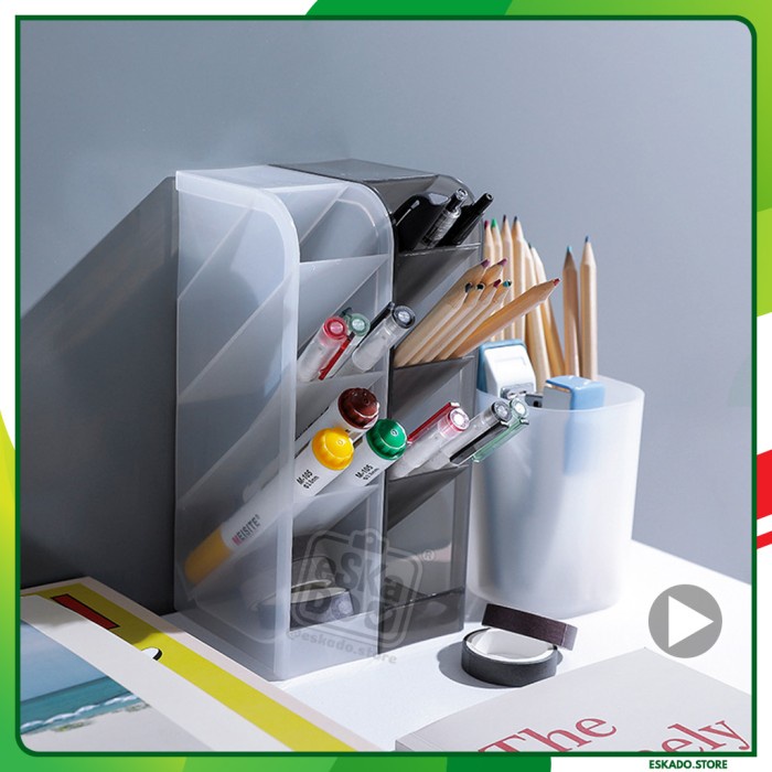 

Stationery Desk Organizer / Tempat Penyimpan Kosmetik Alat Tulis Meja