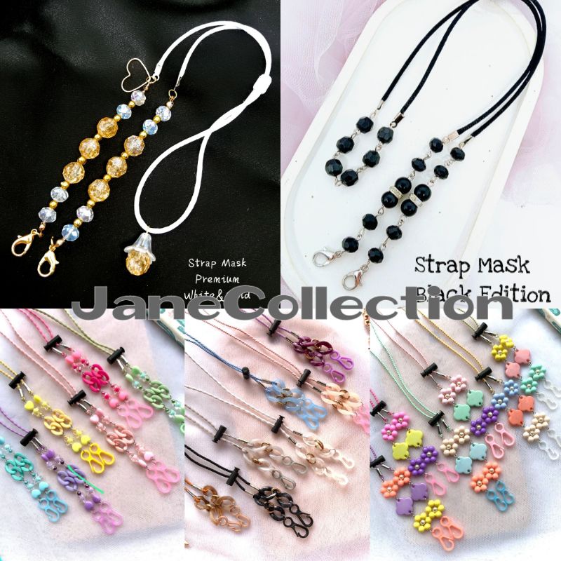 tali kalung masker stopper korea anti hilang / strap mask tali masker strap murah lanyard mask chain