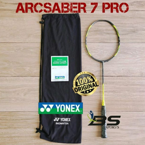 RAKET BADMINTON YONEX ARCSABER 7 PRO 7PRO JP CODE SERI JP ORIGINAL