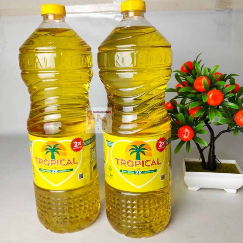 

Minyak Goreng Tropical Botol 2 Liter / Harga sudah termasuk bubble + dos