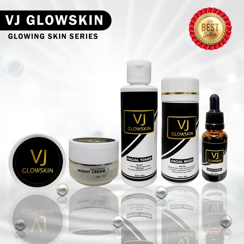 VJ GLOWSKIN || PEMUTIH WAJAH , CREAM WHITENING , GLOWING KOSMETIK