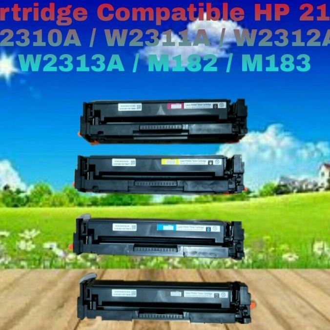 Toner Cartridge Compatible W2310A W2311A W2312A W2313A 215A M155 M182 M183 M155a M155nw M182nw M183fw TANPA CHIP