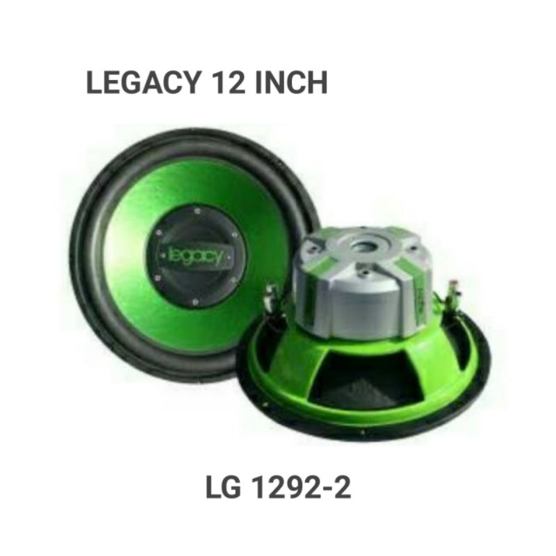 Speaker 12 inch LEGACY LG 1292-2, speaker subwoofer 250 Watt Double coil.