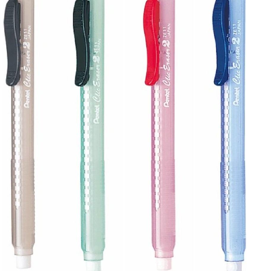 

New - Penghapus Pentel Clic 2 ZE1 1T-D ,,