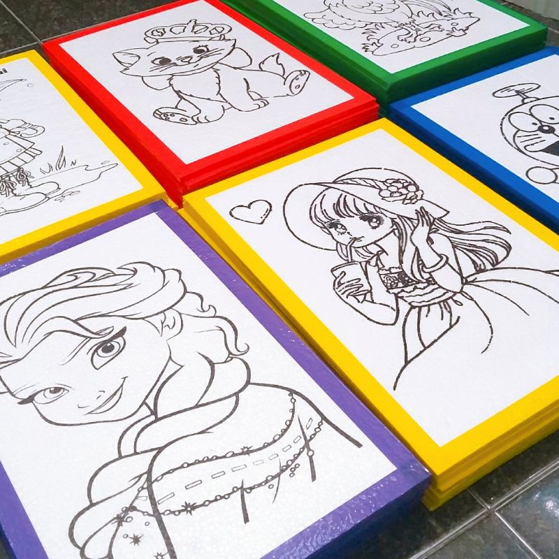 

GAMBAR LUKIS STEROFOAM Ukuran 33 x 50 x 1 cm