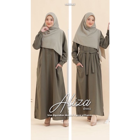GAMIS DAILY SYAR I/BAJU MUSLIM TERBARU/GAMIS SYAR I MODERN/GAMIS WANITA POLOS/DRESS MUSLIM/GAMIS KAT