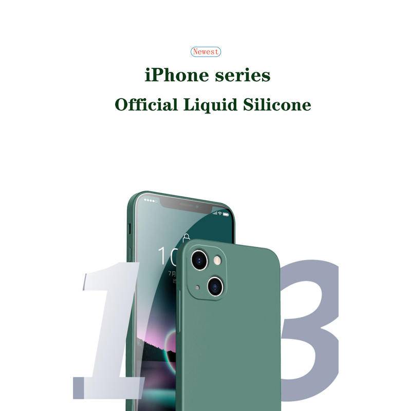 Soft Case Pelindung Kamera Bahan Silikon Untuk iPhone 14 13 12 11 Pro Max