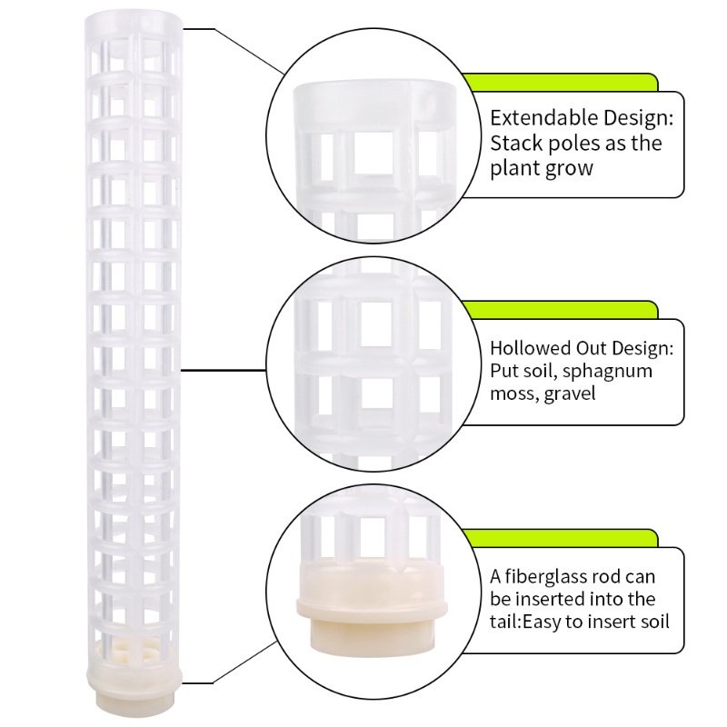 1 Set Frame Plastik Stackable Untuk Tanaman Rambat