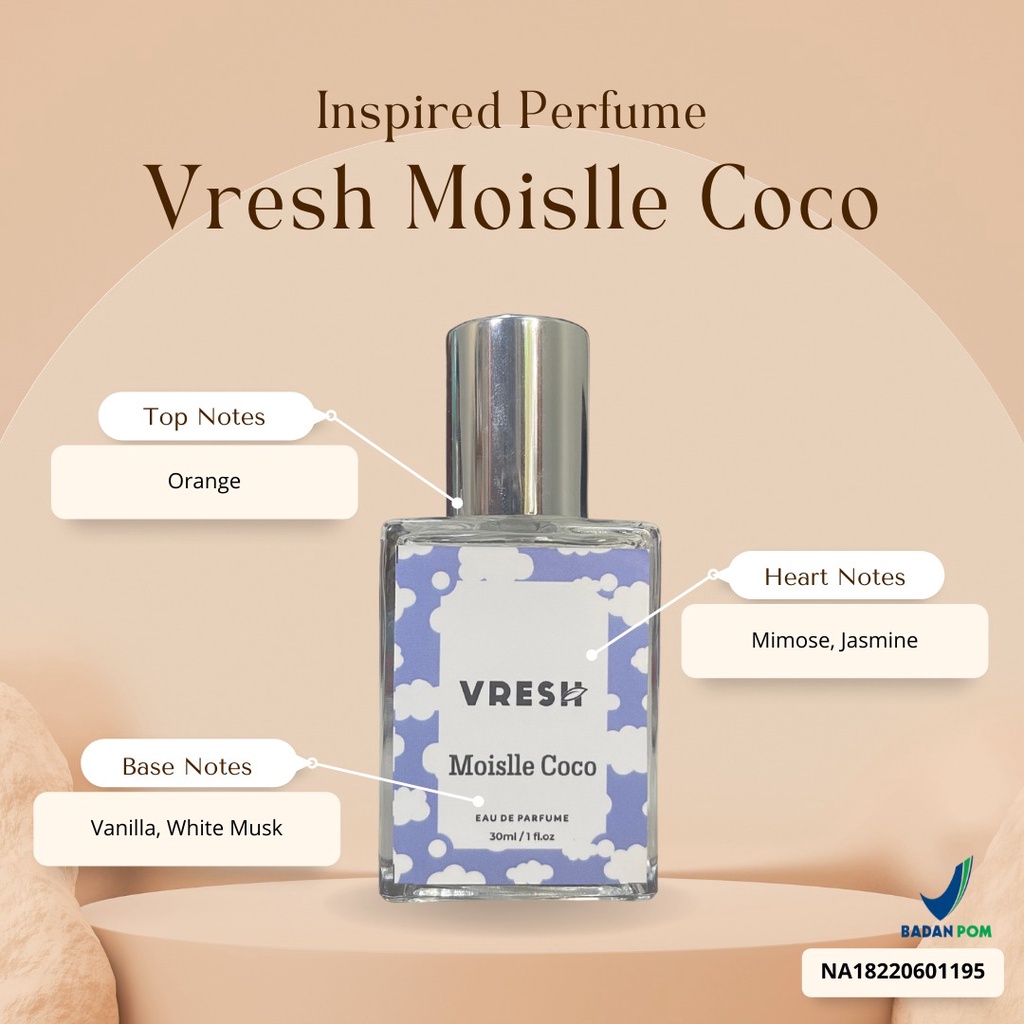 VAVL PARFUM / VRESH MOISLLE COCO 30ML