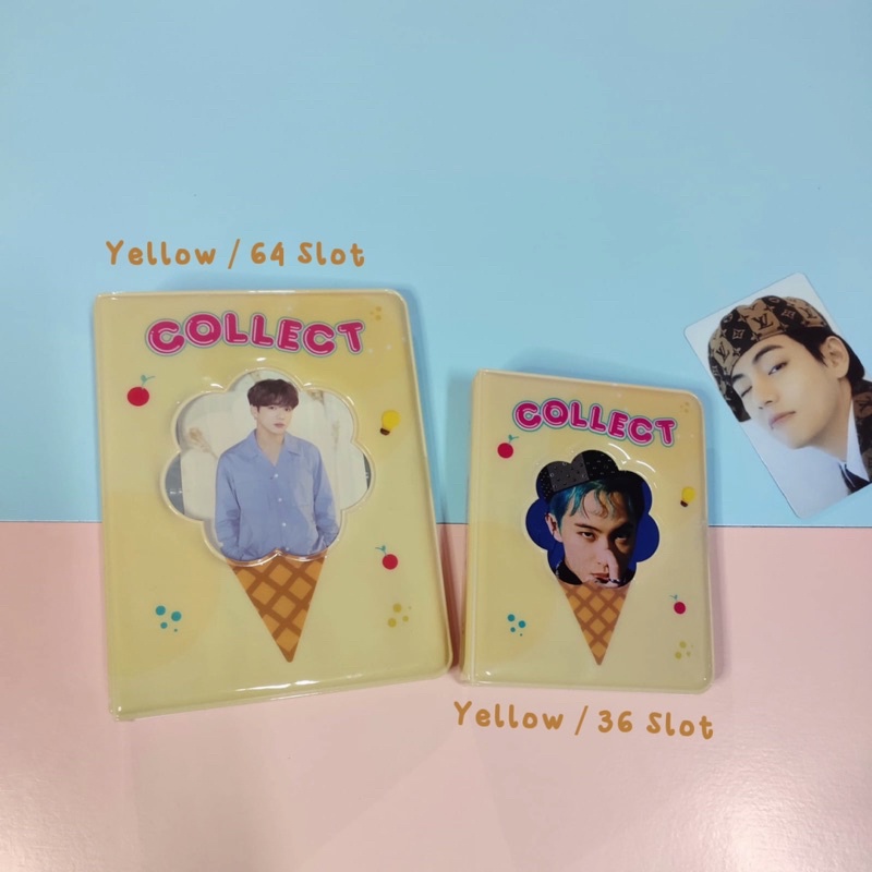 (ItsPico) Album Foto/Binder For Photocard KPOP Mini Collect Book Lucu 1p 2p kolbuk