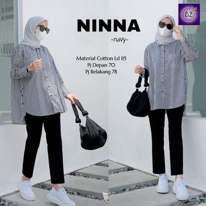 (BISA COD)NINNA BLOUSE TERBARU