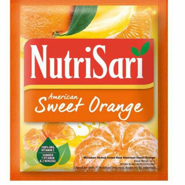 

Spesial disini--FCW - NutriSari Sachet 10 x 14 Gram