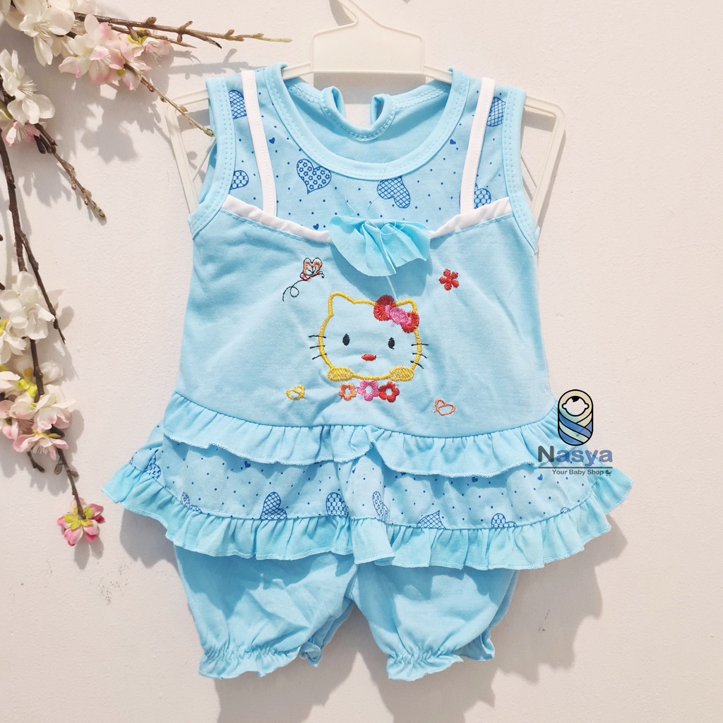 [N-007] Baju Bayi New Born Bear / Setelan sehari-hari anak perempuan (0-6 bulan)