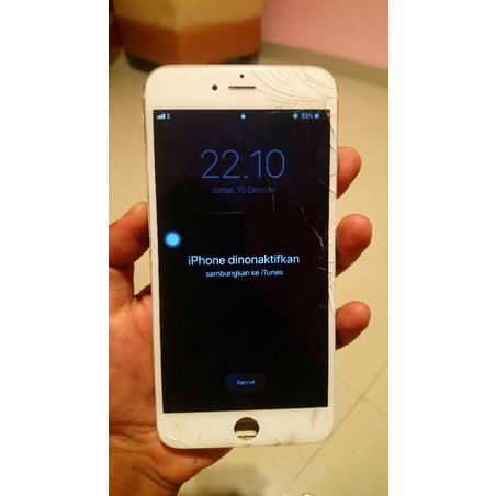 iphone 6s plus disable dan mesin 6s plus lock