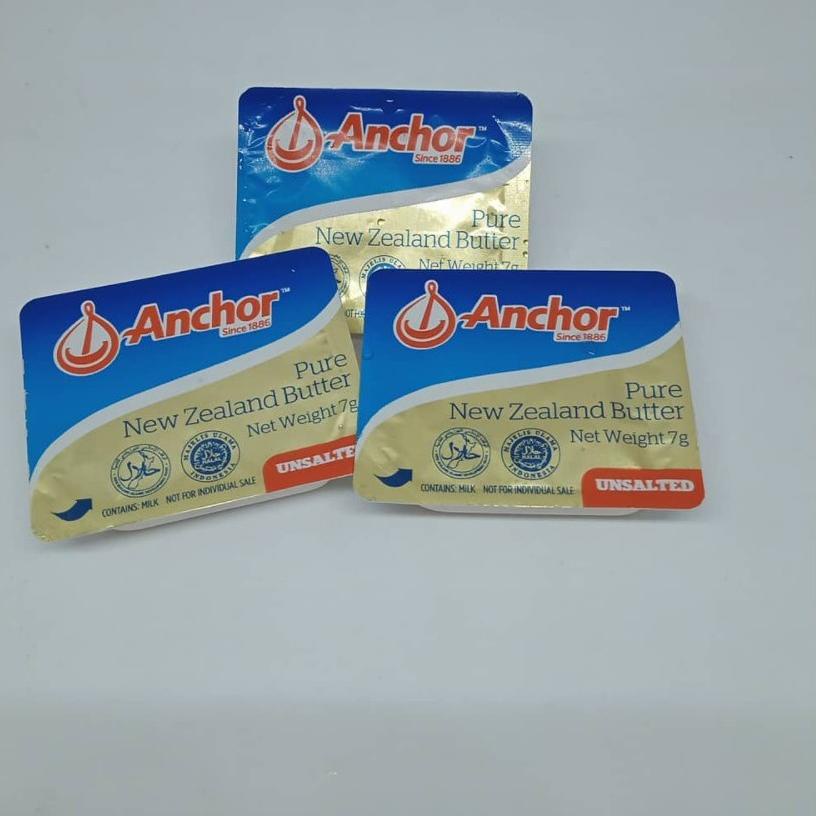 

✨ Anchor Unsalted Butter 10 mini cups 7g dengan Food Container 