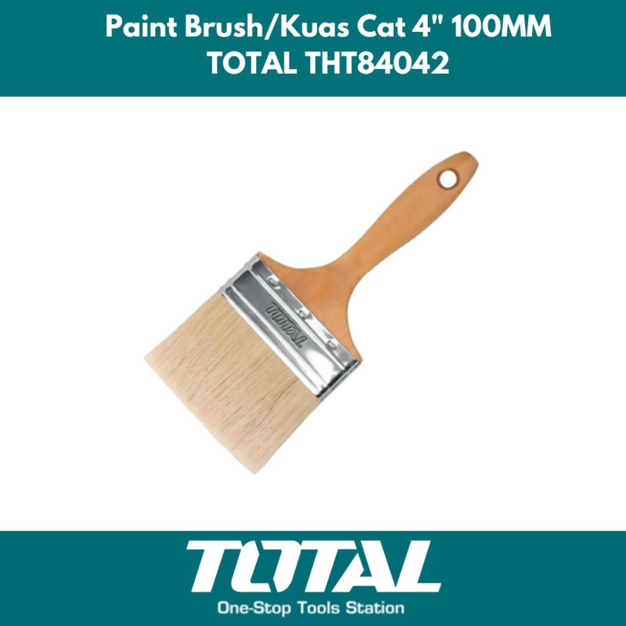 

Kuas Cat 4" Paint Brush 100MM TOTAL THT84042