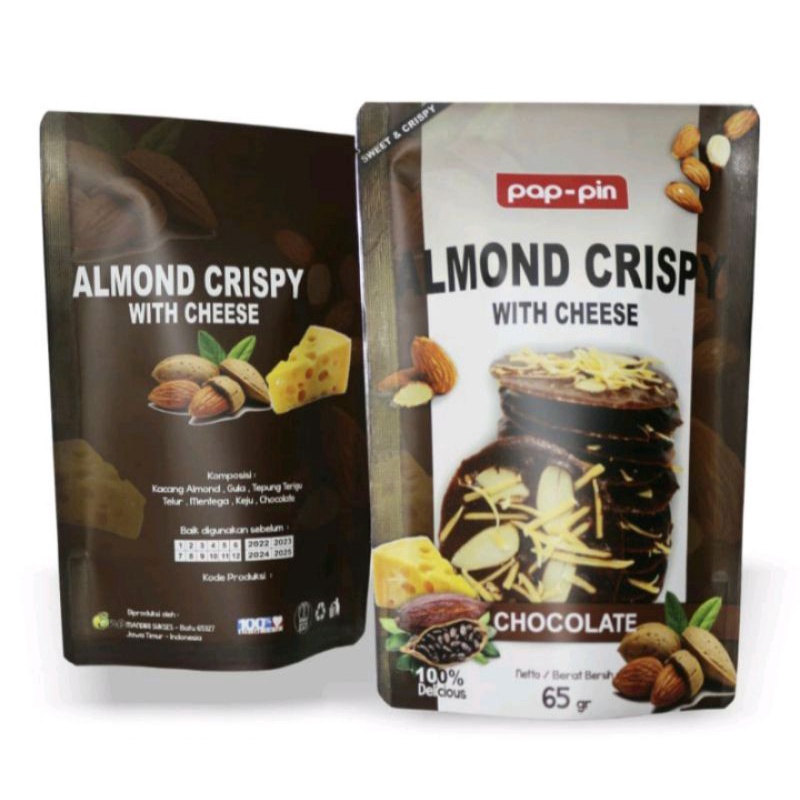 

ALMOND CRISPY CHOCOLATE Oleh oleh Khas Kota Batu Malang