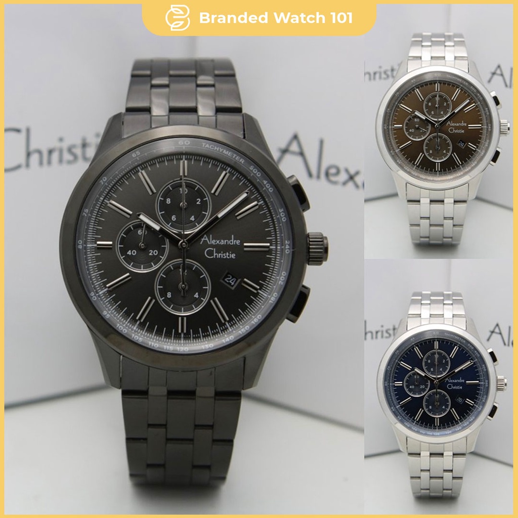 ORIGINAL Jam Tangan Pria Alexandre Christie AC 6557 / AC6557 / 6557 Garansi Resmi 1 Tahun.