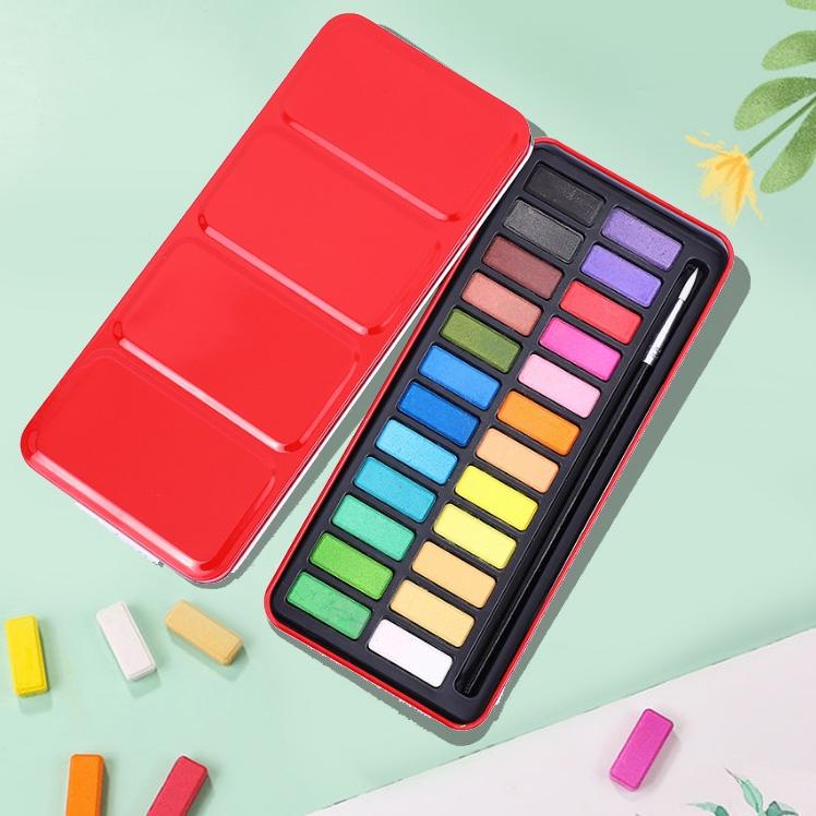 

Sudah READY.. Kaikki Cat Air Sponge Lukis 24 Warna Watercolor Set