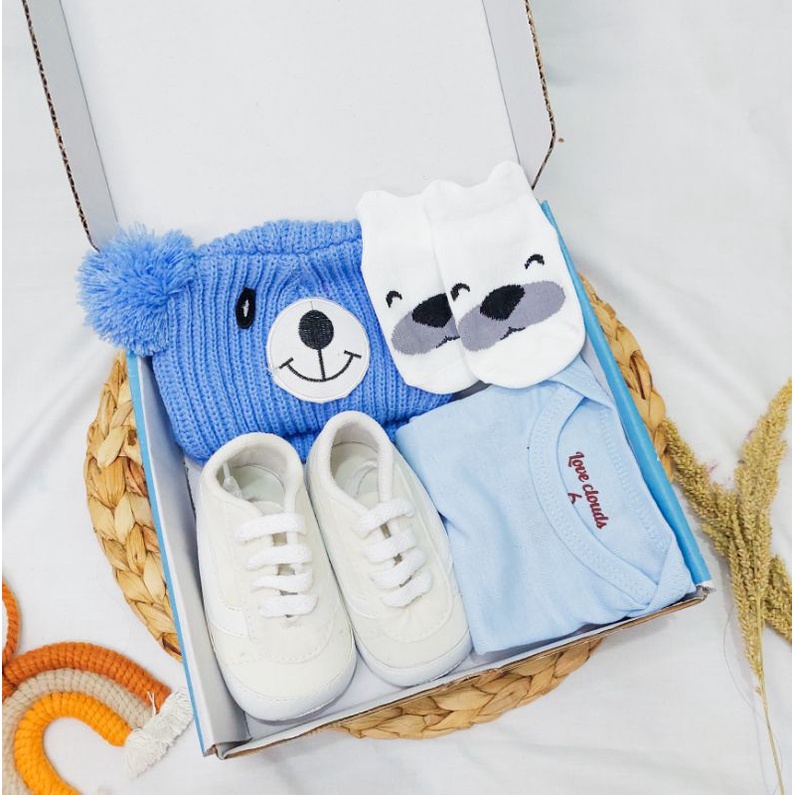 Hampers Bayi / Kado Bayi / hampers bayi perempuan / hampers bayi laki laki / Hampers Baby-Canny Blue