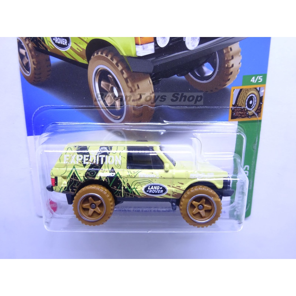 Hot Wheels Range Rover Classic Kuning