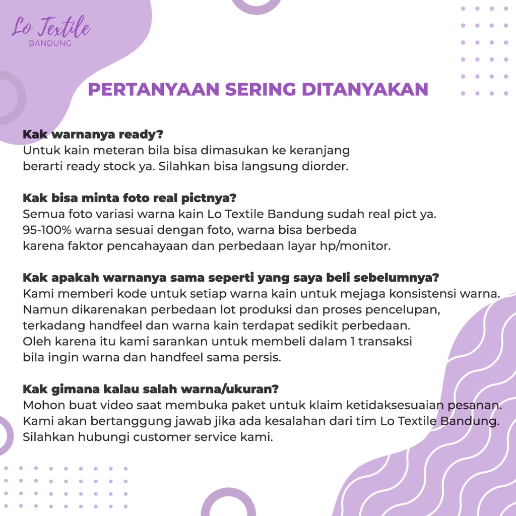 Kain Diamond Isabela Import 1 Meter - Bahan Diamon Isabell Meteran