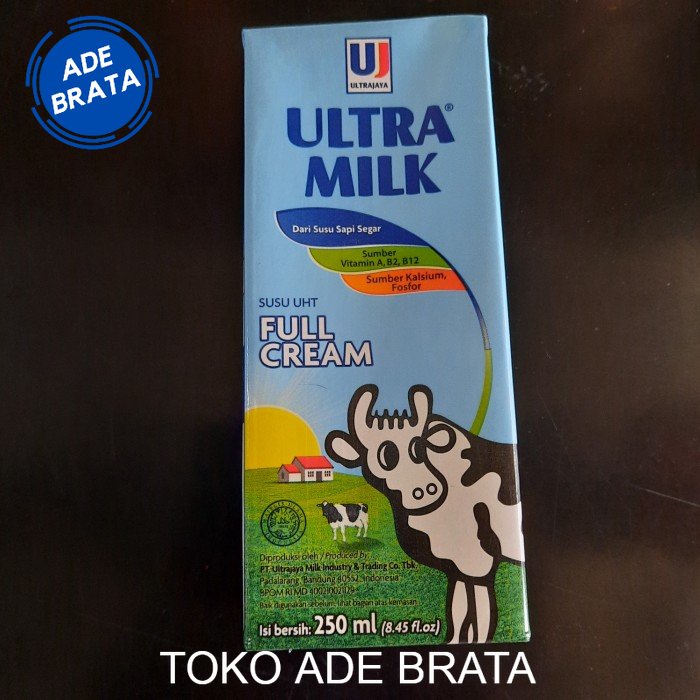

susu ultra putih 250 ml