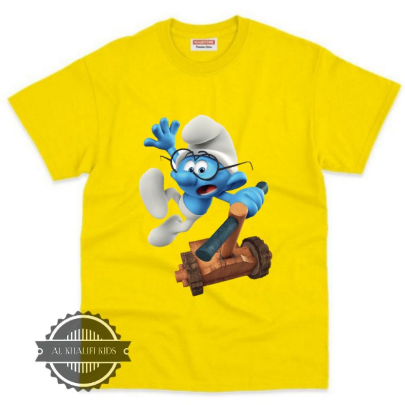 Kaos Anak the smurfs Baju anak terbaru