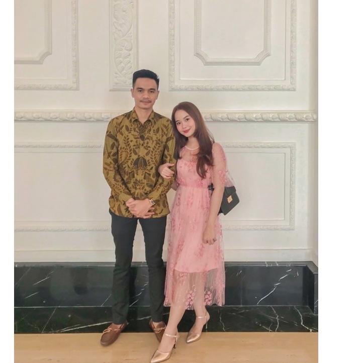 Terupdate NWCOI D0154 FUYUMI KOREAN LACE MIDI VINTAGE DRESS TILE BRUKAT PESTA BUMIL FRIENDLY 84 Read