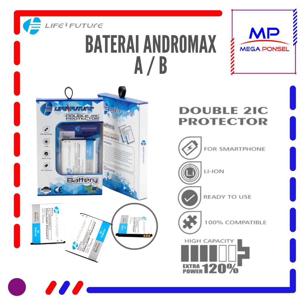 Baterai Andromax A / Baterai Andromax B Life Future