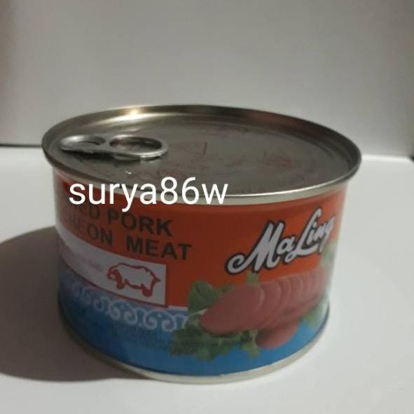 

HARGA GROSIR Ham Maling canned pork TTS - luncheon meat - wu can rou