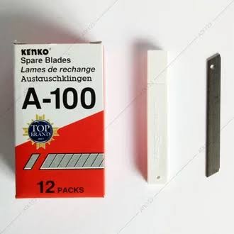 

Pemotong Isi Cutter Kecil A 100 Kenko Pack (12) , Blade A 300