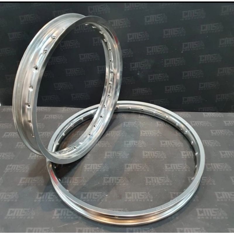 Velg velek pelek veleg lingkar aloy alloy crv ori japan 18 215 21 160 silver kilat