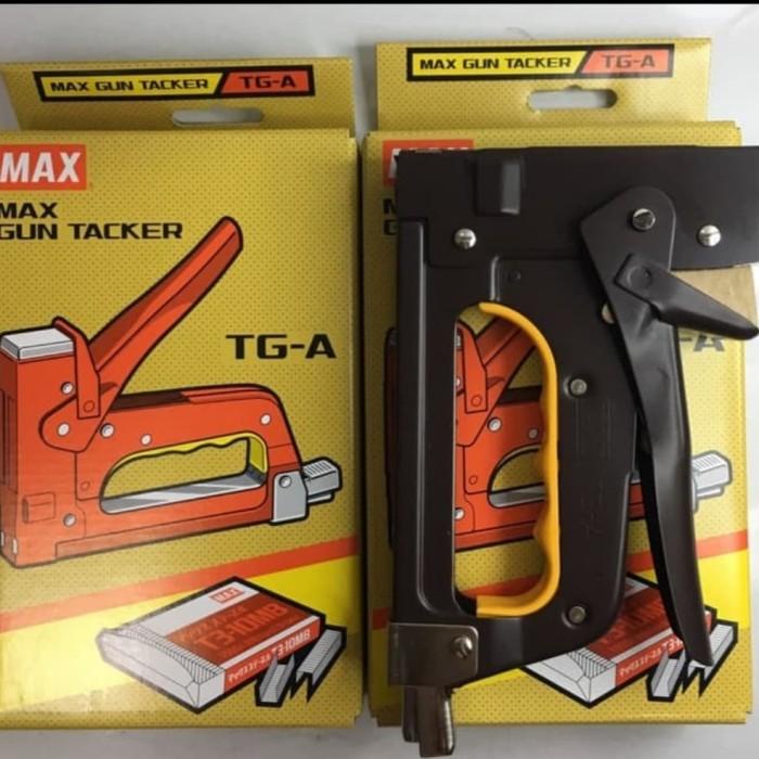 

stapler tembak guntacker / gun tacker max
