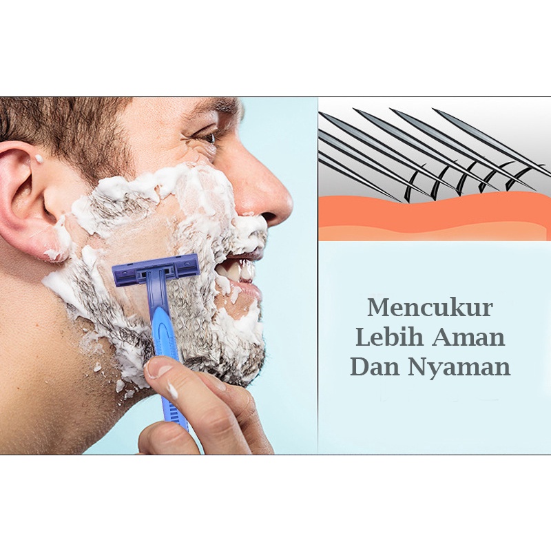 PO88 PISAU CUKUR KUMIS / ALAT CUKUR JENGGOT / PISAU CUKUR