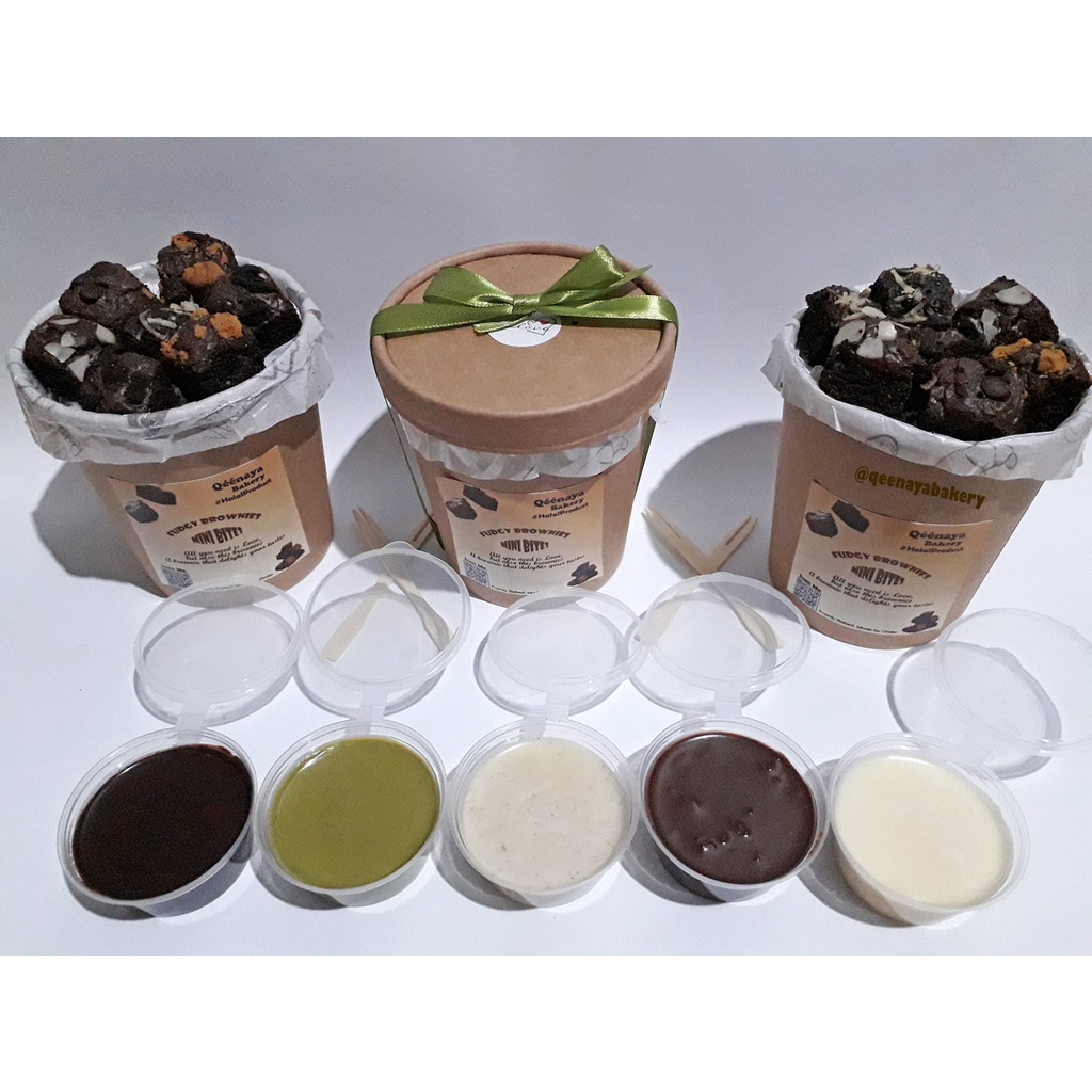 

Fudgy Brownies Mini Bites