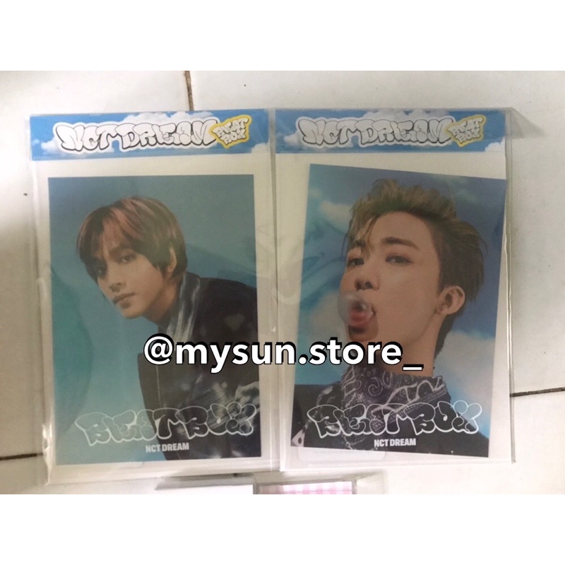 MD BEATBOX JAEMIN HAECHAN POSTCARD HOLO HOLOGRAM
