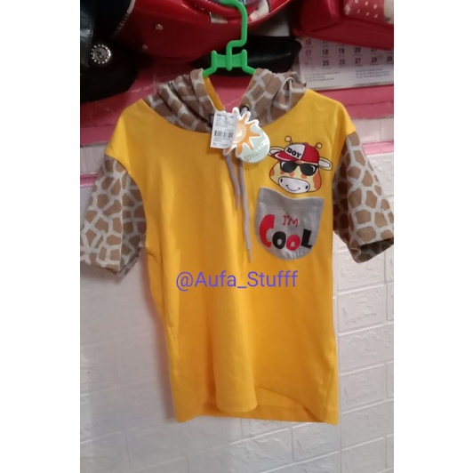 kaos little m anak/kaos hoodie anak/kaos girrafe anak/kaos nevada marvel anak full tag