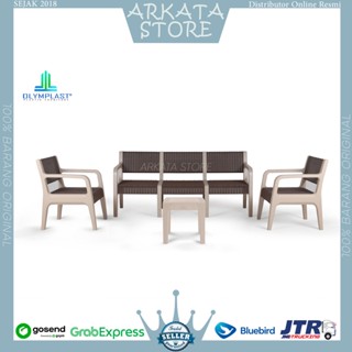 Jual Osc R Seater Kursi Teras Olymplast Sofa Chair Rattan Kursi