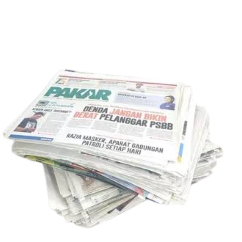 koran baru berkualitas 1 kg termurah / kertas berukuran koran